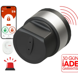 DESi Utopic RX DAHİLİ ALARM SİSTEMLİ - Yapay Zeka Destekli Akıllı Kilit - WiFi Akıllı Köprü